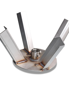 Mixer with agitator for mixing tank SST M